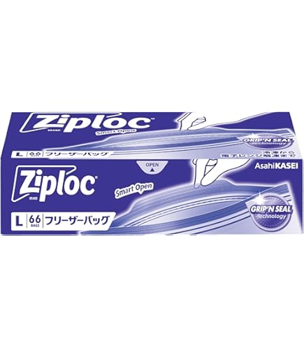 Amazon.co.jp: 【業務用】ジップロック フリーザーバッグ M 120枚入